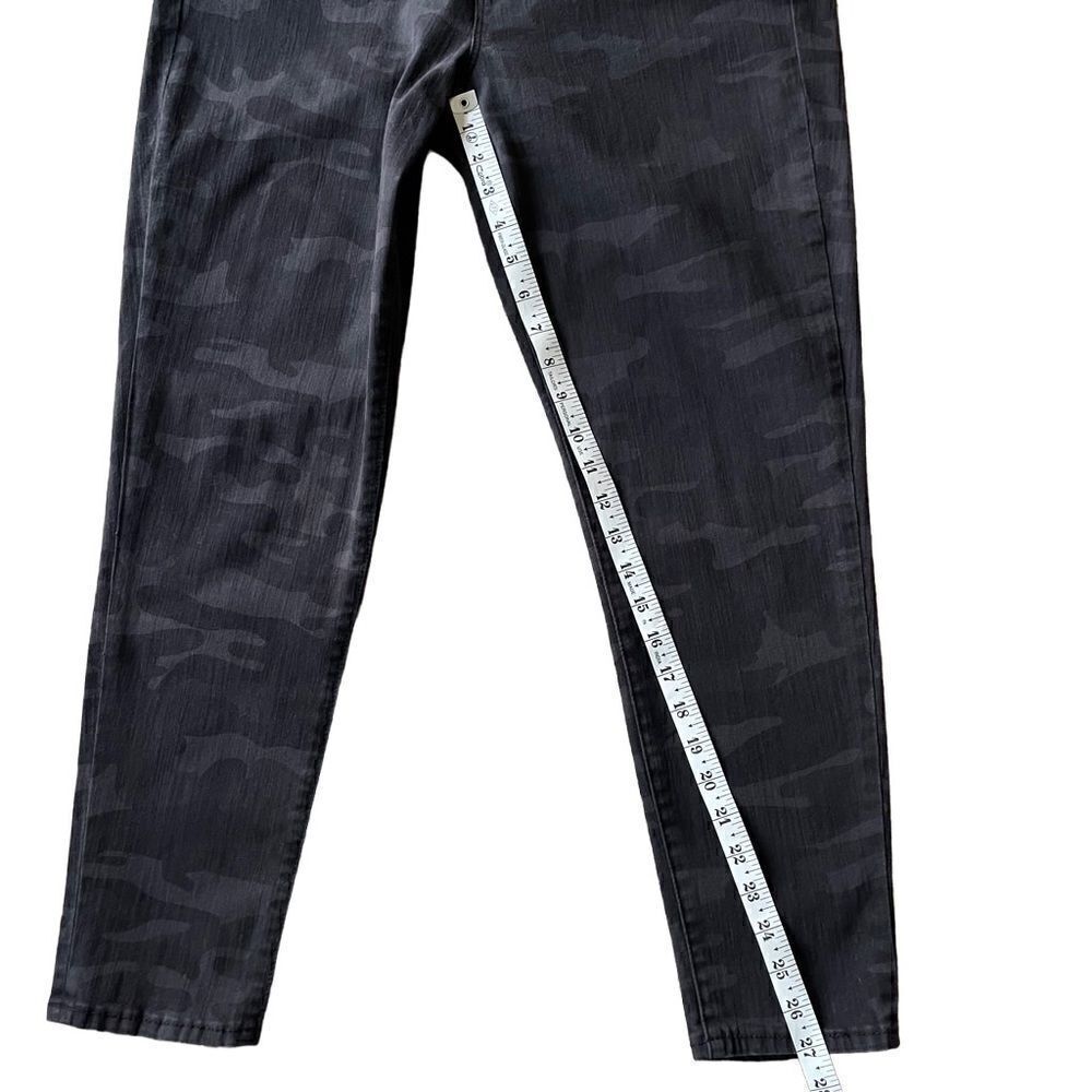 Social Standard By Sanctuary Black Camo Ankle Skinny Stretch Jeans Women’s Sz 14 - Picture 7 of 12